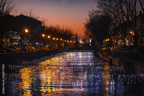 Wallpaper Mural Christmas lighting in Isle sur la Sorgue Torontodigital.ca