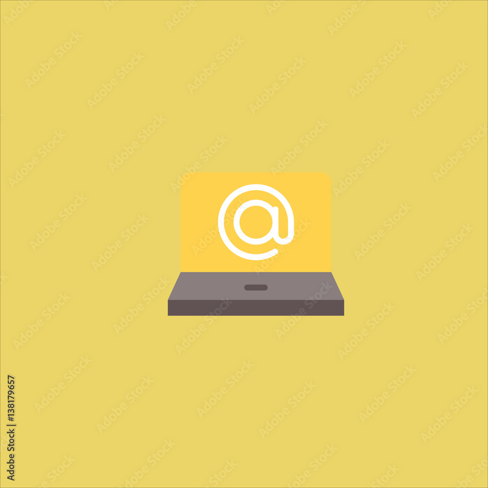 at icon flat design at icon flat design