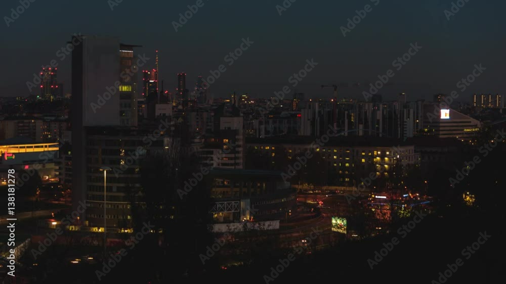 Parco Monte Stella QT8 Mountain in the middle of the city in Milan Time Lapse 4k UHD winter 2016 Parco Monte Stella QT8 Mountain in the middle of the city in Milan Time Lapse 4k UHD winter 2016