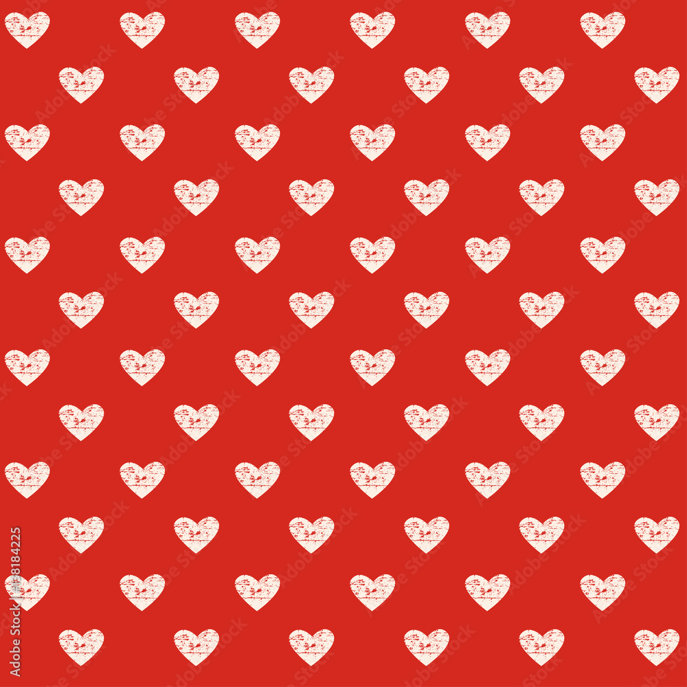 Cute pattern for kids, girls and boys. Creative vector background is made up of hearts and flowers. It can be used to create prints, packaging, invitations, simple designs. Holiday packages.