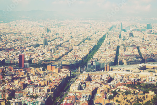 The Eixample district of Barcelona in Spain © JackF