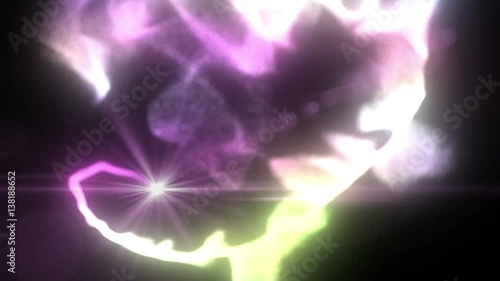 Wallpaper Mural きらきらもやもやライン Torontodigital.ca
