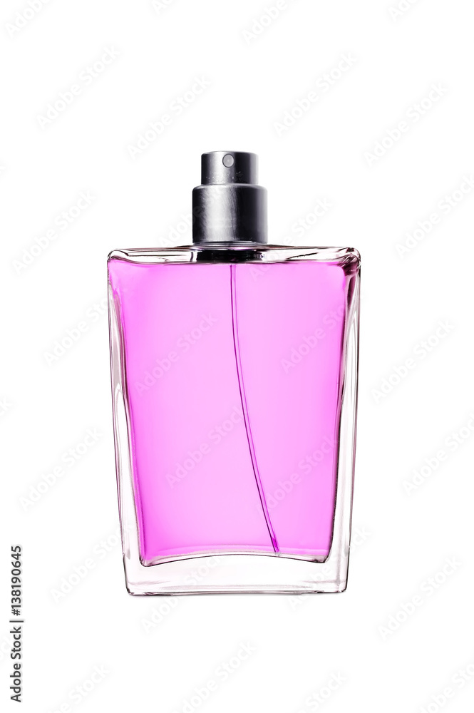 woman perfume in beautiful bottle isolated woman perfume in beautiful bottle isolated
