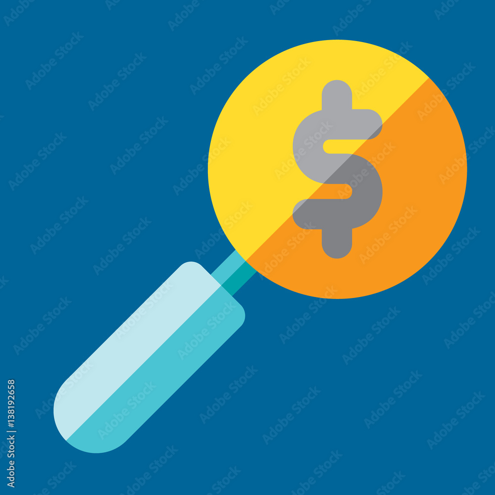 dollar symbol icon flat design dollar symbol icon flat design