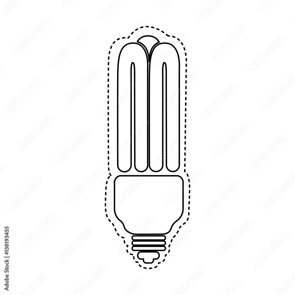 energy-saving light bulbs icon, vector illustration design energy-saving light bulbs icon, vector illustration design
