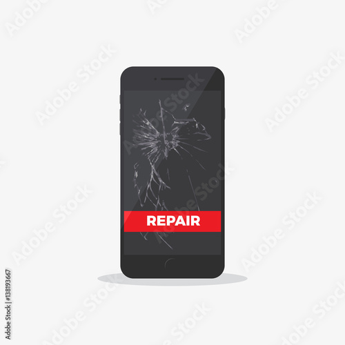 Repair Phone Flat Icon