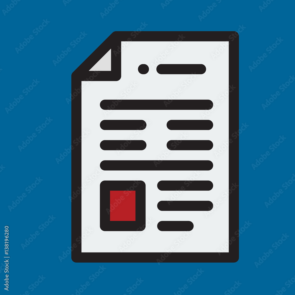 file icon flat design file icon flat design