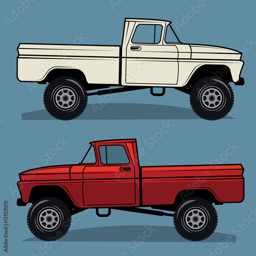 Classic off-road car