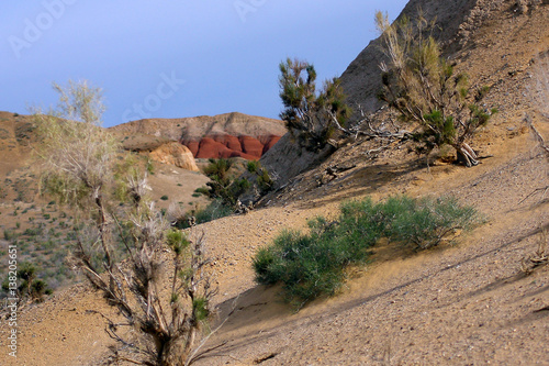 Aktau Mountains, Altyn Emel National Park, Kazakhstan photo