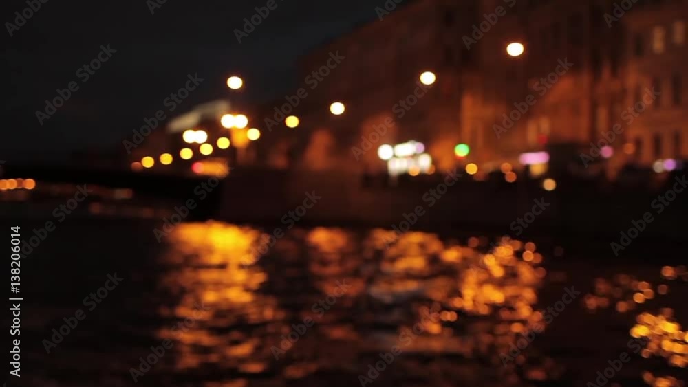 Night Saint Petersburg With Water Night Saint Petersburg With Water