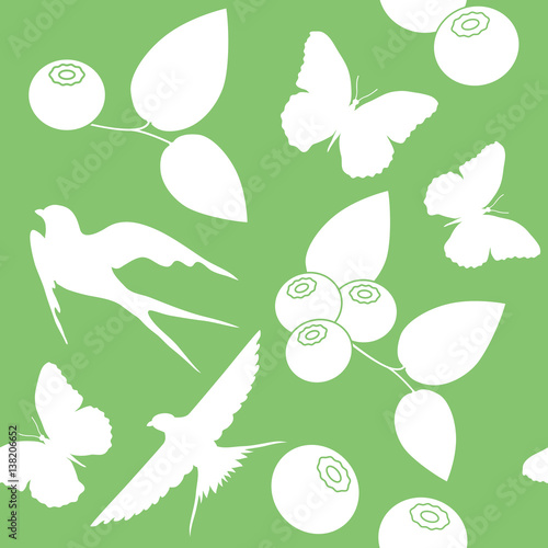 Summer berry pattern