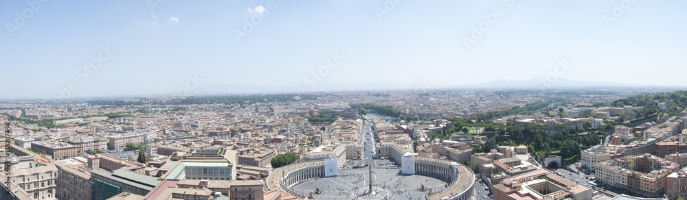 Rome Panorama - Vatican City