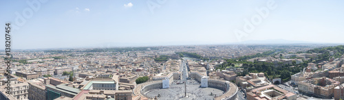 Rome Panorama - Vatican City