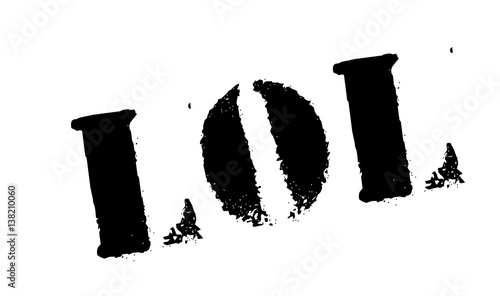 Lol rubber stamp