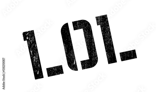 Lol rubber stamp