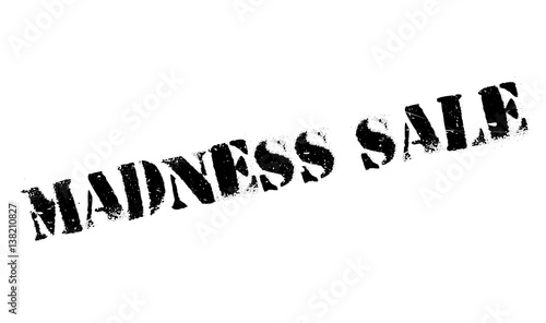 Madness Sale rubber stamp