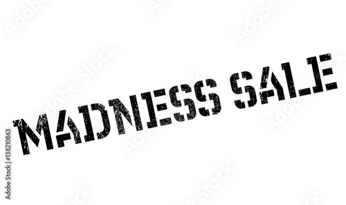 Madness Sale rubber stamp