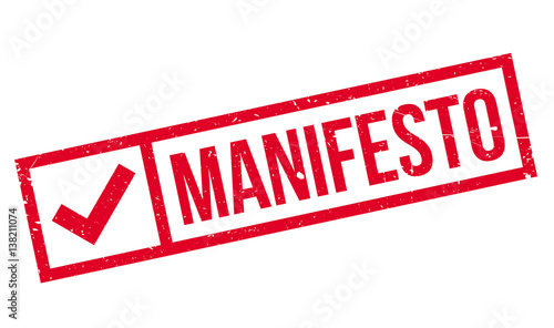 Manifesto rubber stamp