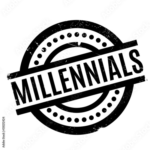 Millennials rubber stamp