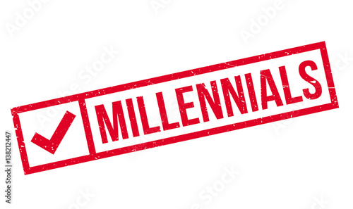 Millennials rubber stamp
