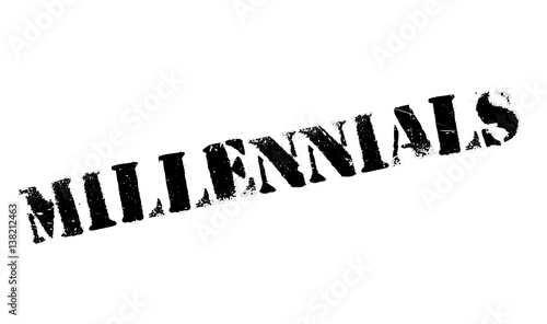 Millennials rubber stamp
