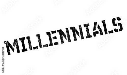 Millennials rubber stamp