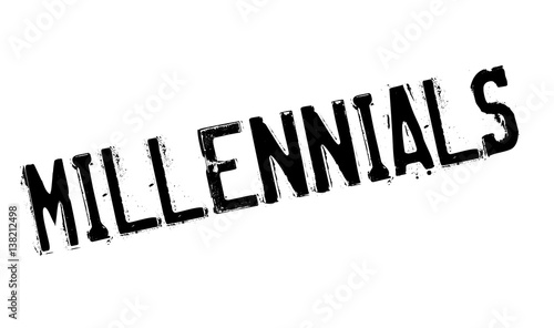 Millennials rubber stamp