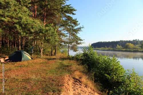 camping near river