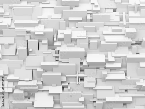 Obraz geometryczne abstrakcyjne tło 3d