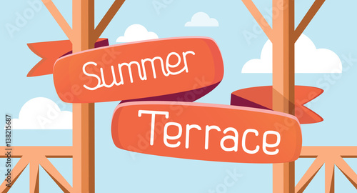 Summer terrace