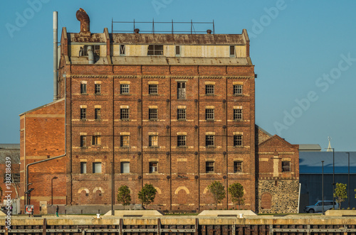 Port Adelaide is Adelaide's main Port and wharf area and is full of historic buildings and industrial services for the city photo