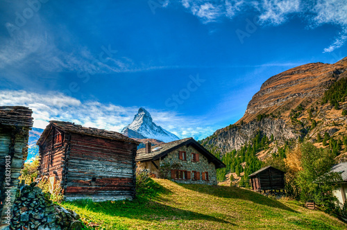 The foothills of Matterhorn