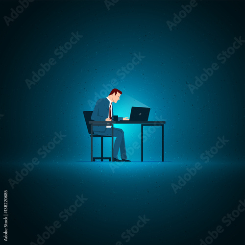 Business concept illustration.