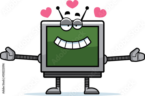 Computer Monitor Hugging