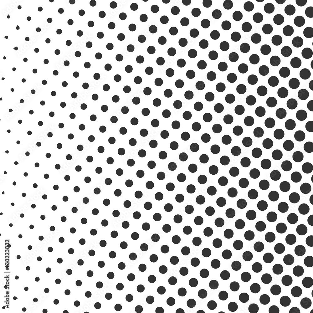Gray stock vector halftone pattern. Black dots on white background Gray stock vector halftone pattern. Black dots on white background