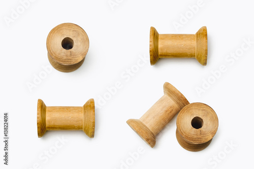 Large Wooden Spool - Unfinished Wood Spools - Bare Wood - Ribbon Spools - Wooden Reels - Cotton Reels