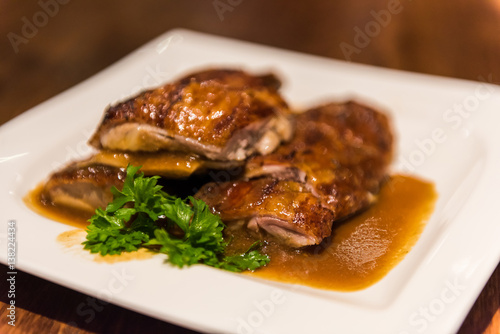 Roasted Duck, Chinese style .