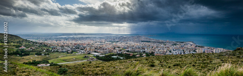 Erice, Trapani, Sicily, Italy - Panoramic view