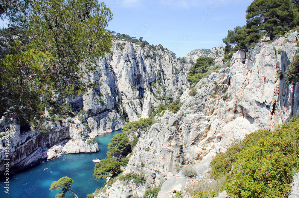 Obraz premium calanque den vau