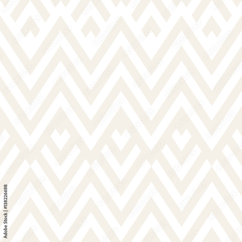 Abstract ZigZag Parallel Stripes. Stylish Ethnic Ornament. Vector Seamless Pattern Abstract ZigZag Parallel Stripes. Stylish Ethnic Ornament. Vector Seamless Pattern