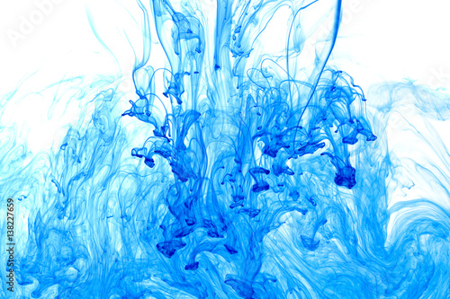 Blue Tint Drops Background