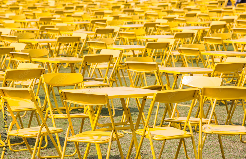 chairs arranged outdoor for ceremony chairs arranged outdoor for ceremony