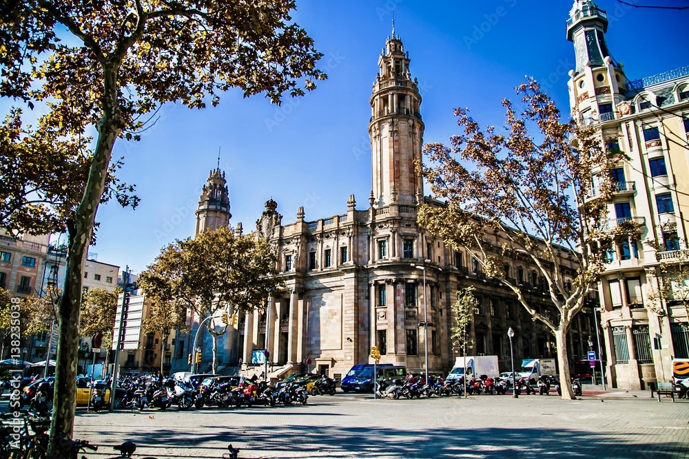 Fototapeta premium barcellona city the best see