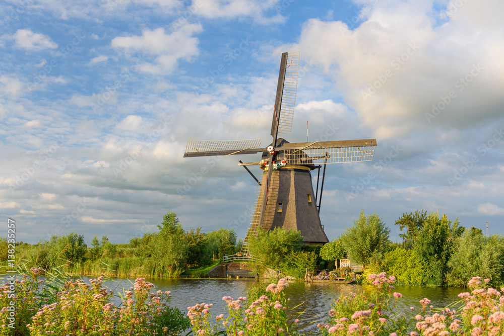 Windmill, wind wheel netherlands
