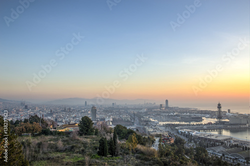 HDR panorama of Barcelona  © marcopachiega