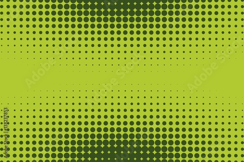 Abstract creative concept vector comic pop art style blank, layout template with clouds beams and isolated dots pattern on background. For sale banner, empty bubble, illustration halftone book design