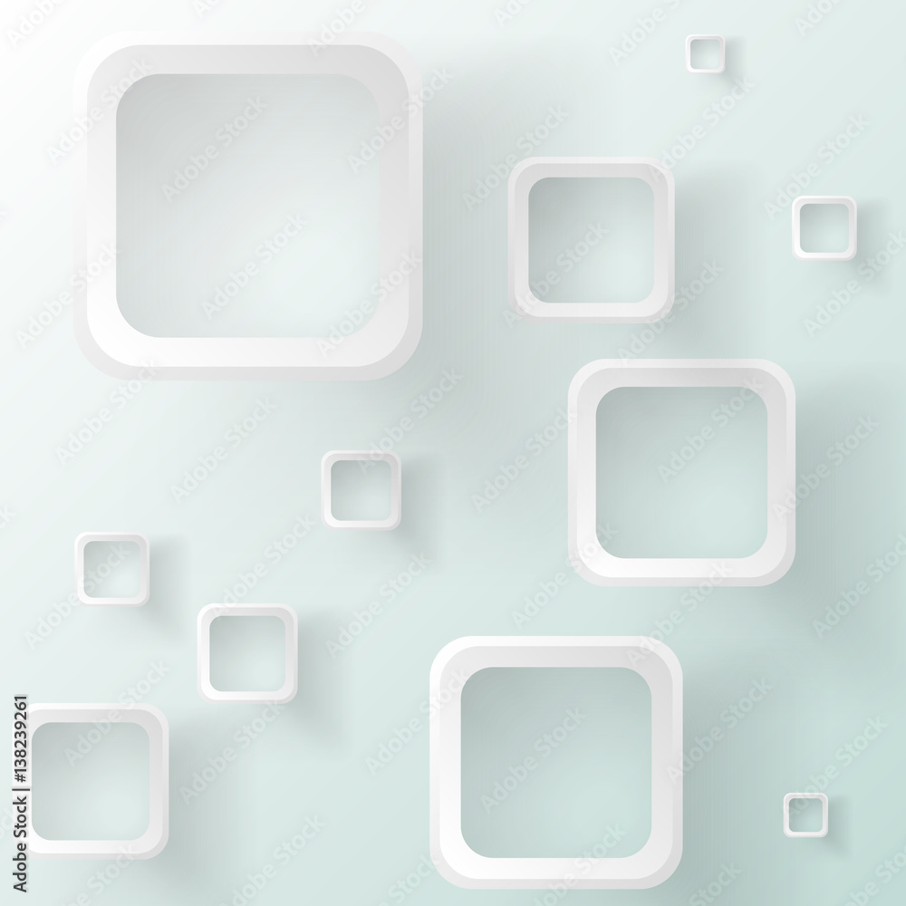 Business template or cover with squares Business template or cover with squares