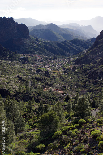 Bergwelt im Landschaftspark Parque Rural del Nublo