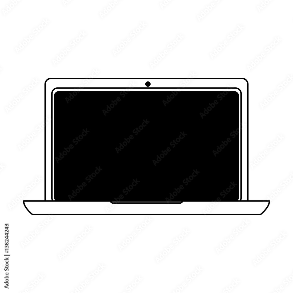 laptop computer icon image vector illustration design laptop computer icon image vector illustration design