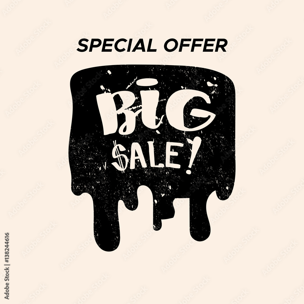 Color background with isolated sale stamp Color background with isolated sale stamp